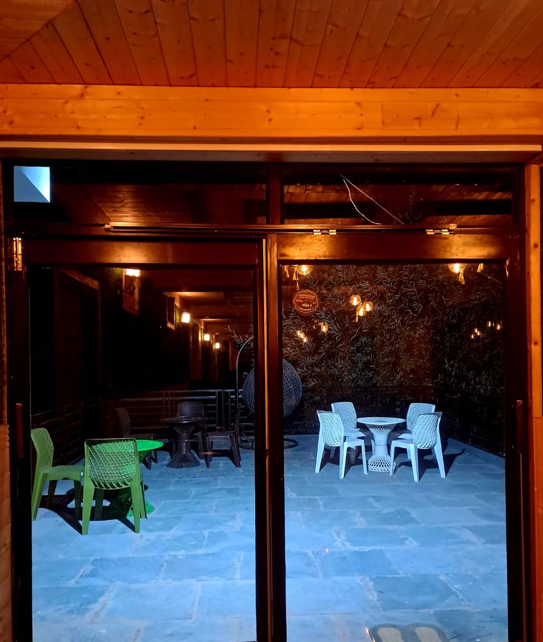 Hotel Apple Resort Sangla at dusk